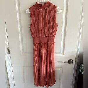 Nanette Lepore Coral Ruffled Dress -Size 4